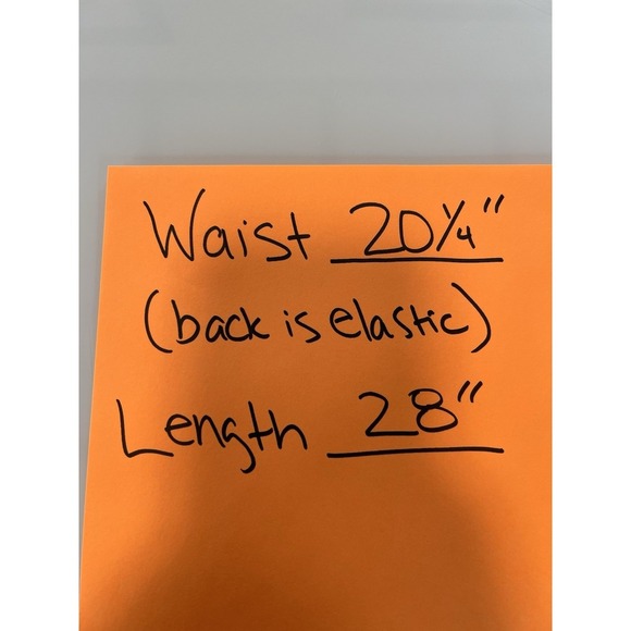 Coldwater Creek Skirt Pleated Women Size 2X Floral Yellow Orange NWT Elastic Bac - Picture 8 of 8